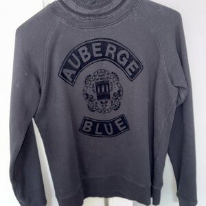 Scotch & Soda Black Turtleneck Sweatshirt